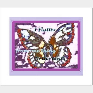 I Flutter Posters and Art